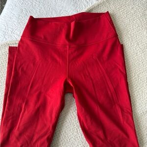 Fabletics Vibrant Red Leggings